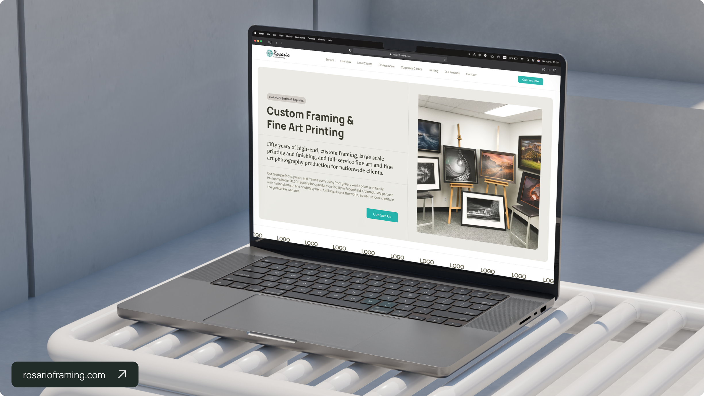 Rosario Framing website