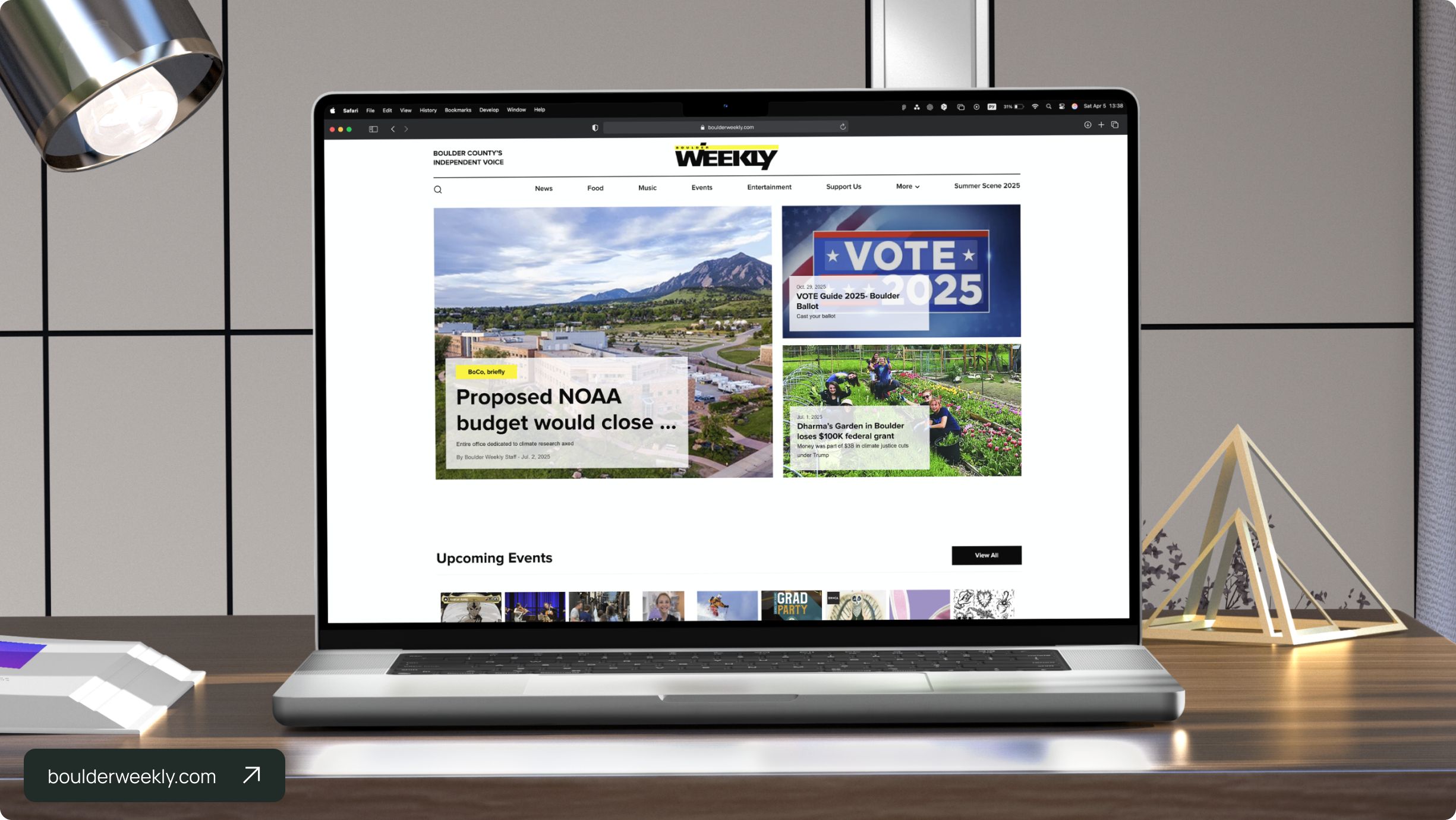 Boulder Weekly website